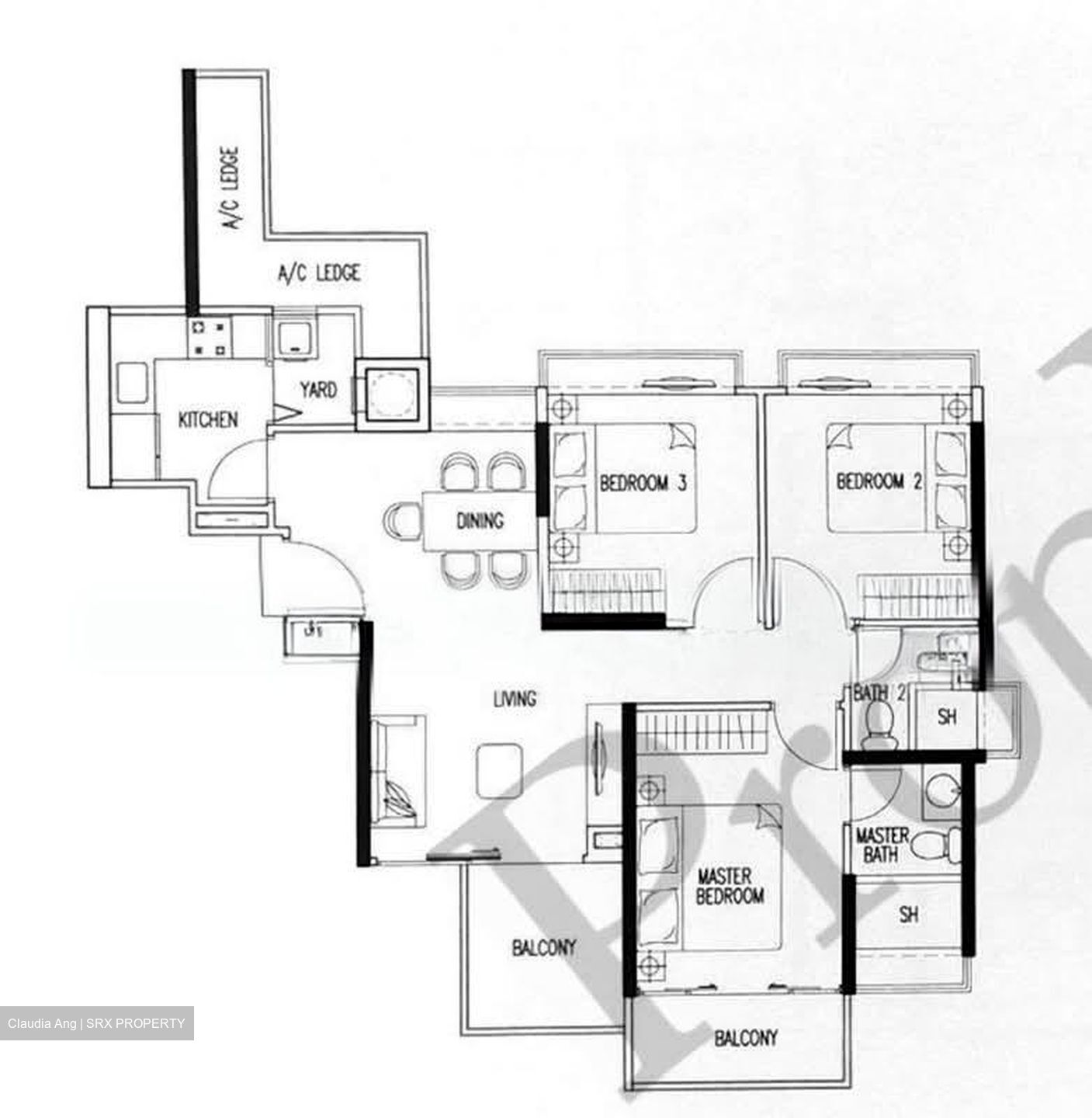 City Regency (D12), Apartment #574004511